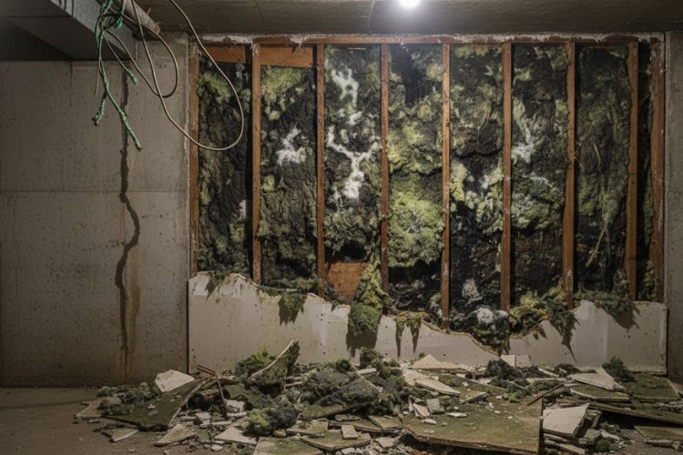 Damage to Walls and Insulation