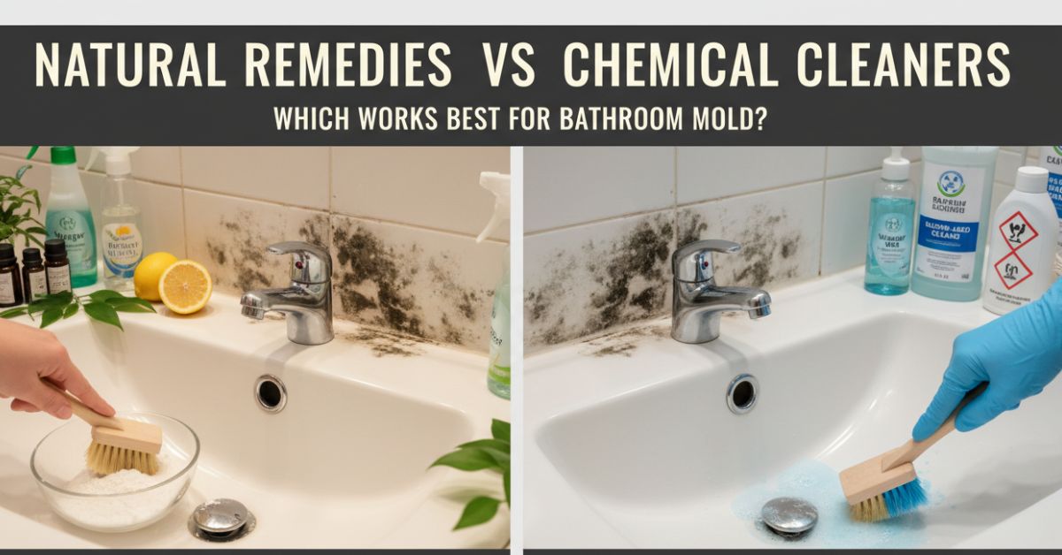 Natural Remedies vs Chemical Cleaners