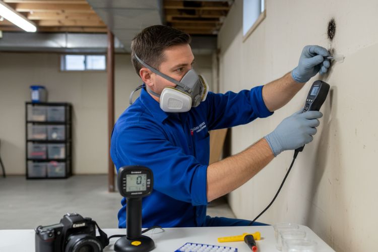 mold inspection done